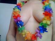 Photos des seins de Miss jane, Un brin fleurie !