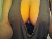 Photos des seins de Luciebella, mon decolleté !!