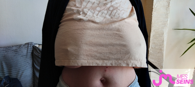 Les très gros seins de Couple Calin