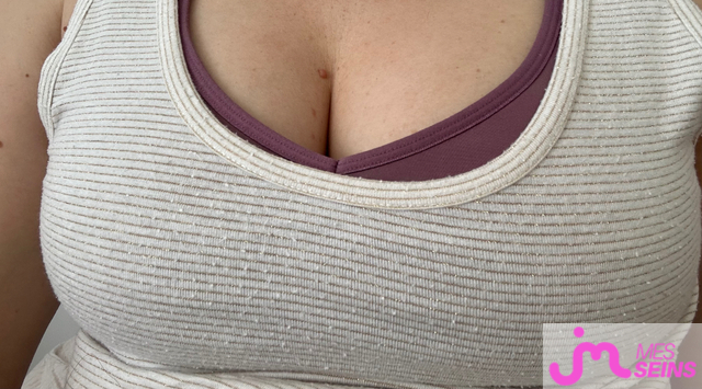 Photos de seins : Mes seins apr&egrave;s ma s&eacute;ance de sport